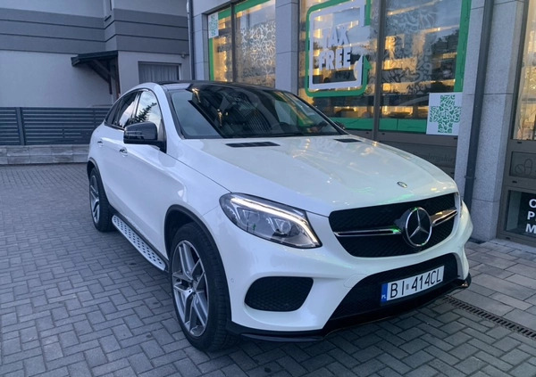 Mercedes-Benz GLE cena 190000 przebieg: 96500, rok produkcji 2016 z Białystok małe 277